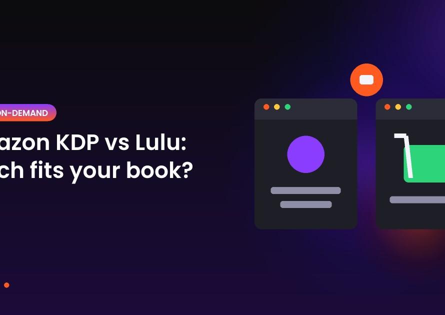 Illustration of two browser windows side by side comparing two options