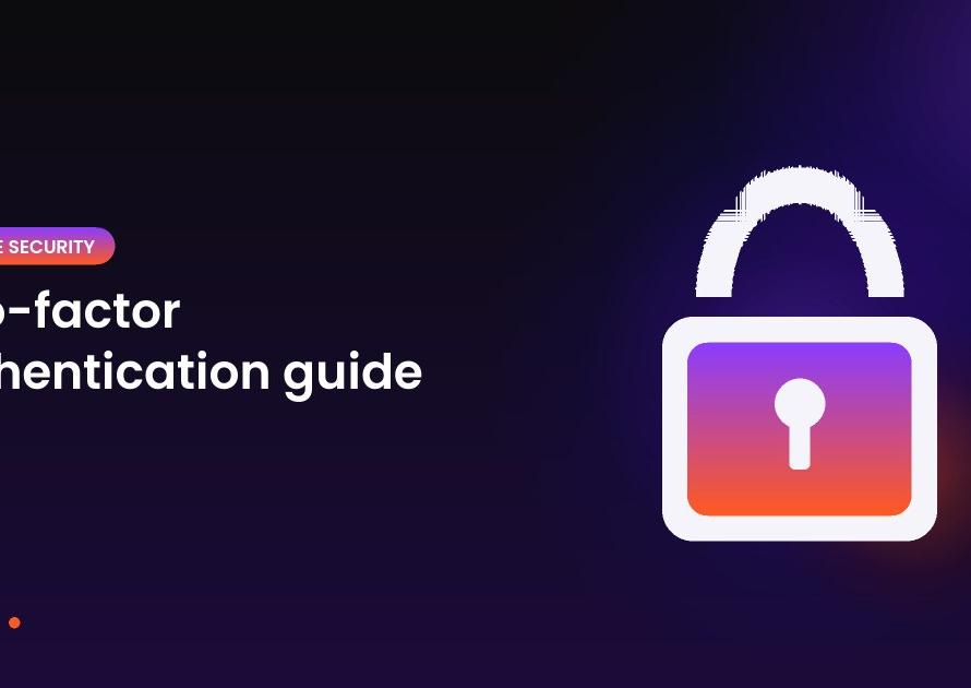 Illustration of a padlock representing two-factor authentication